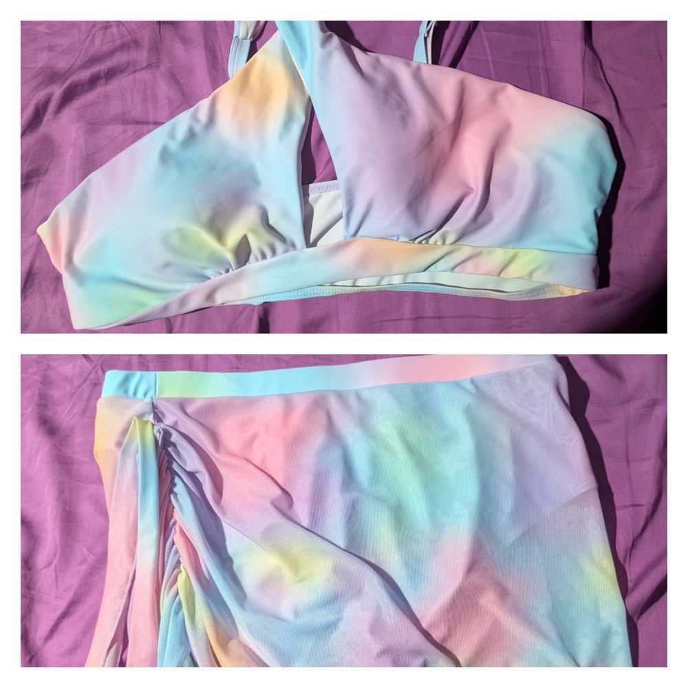 Vibrant Pastel Bikini Set
